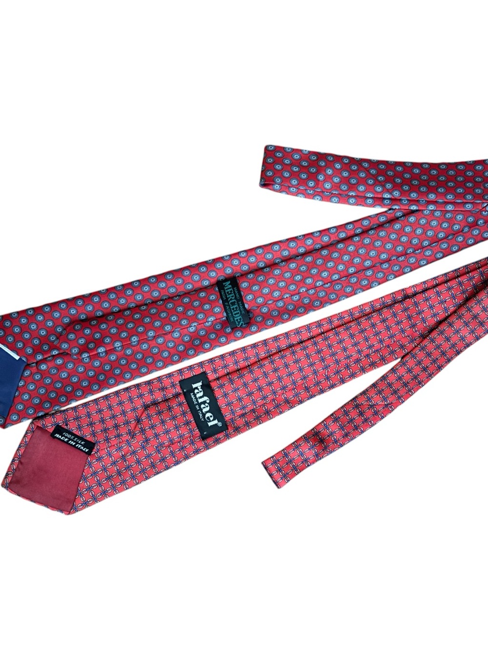 VINTAGE SILK TIES LOT OF 2 - Picture 3 of 8